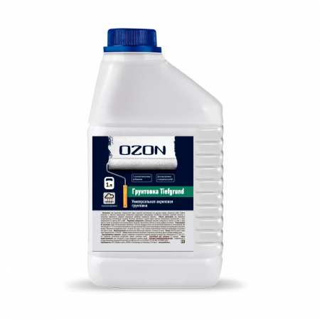 Грунтовка упрочняющая акриловая OZON Tiefgrund ВД-АК-013(-5)-1   для работ при -5°С